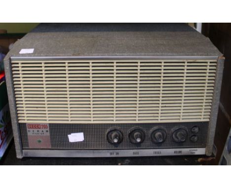 A vintage Decca 205 Deram Pick-up record player