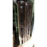 A scratch built wrought metal framed sledge