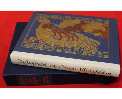 Folio Society "Rubaiyat of Omar Khayyam" facsimile limited edition 2009 Sesquicentennial with original etching 424 signed and