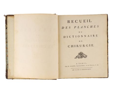 First edition of this volume published between 1782 and 1832 first by Panckouche (1782-1792) then by Agasse (1792-1832), orig