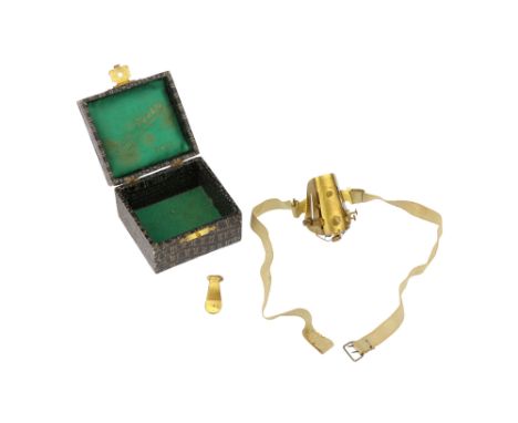 A Zello Punkt Nose Corrector, German, early 20th century, nasal device to correct deformit or beatify the nose, in decorated 