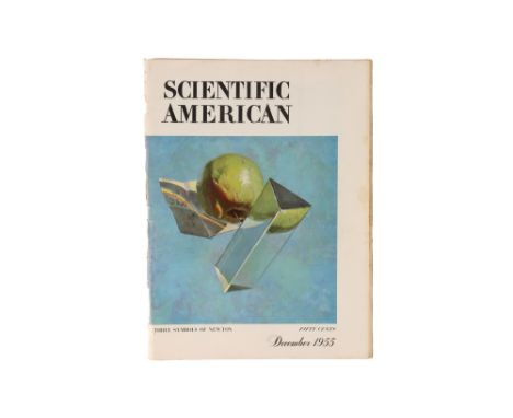 Weisskopf & Rosenbaum, New Model Of The Atomic Nucleus Scientific American, December 1955, First Edition, Victor F Weisskopf 