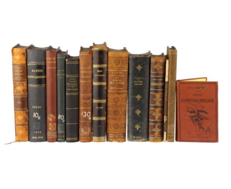 Comprising of: Manuel D’ophthalmologie, By M. Le Dr Georges Camuset, Paris, G Masson, 1877. Femstilling Af Oiets Sygdomme, Ti