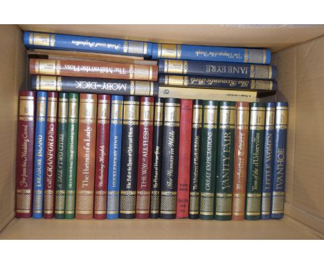 BOX OF MIXED BOOKS - THE PORTRAIT OF A LADY, TREASURE ISLAND, THE WAY OF ALL FLESH ETC