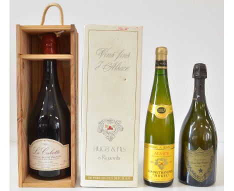 Mixed Lot Classic Vintage Champagne and Fine Wine 3 bottles including 1 Magnum bottle Mixed Lot Classic Vintage Champagne and