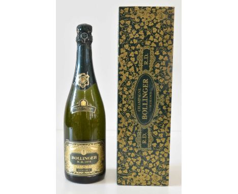 Champagne Bollinger 1 bottle Champagne Bollinger R.D. ‘Extra Brut’ Vintage 1979 (Disgorged 1989) in Presentation Carton (1 cm