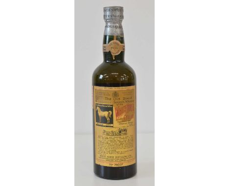 White Horse ‘The Old Blend’ Scotch Whisky 1 bottle White Horse ‘The Old Blend’ Scotch Whisky 70°proof from 1956 Registered La