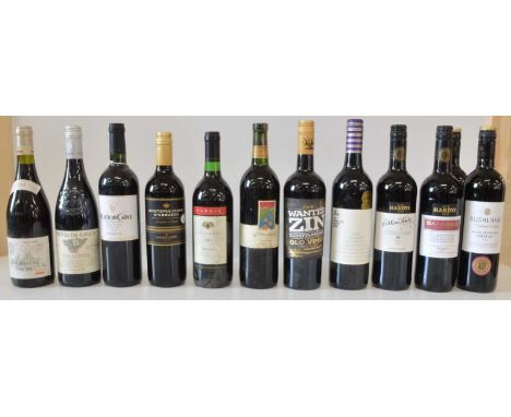 Sold at Auction: 7 Bottles of various red wines, Bordeaux: 2x 1995