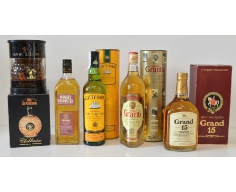Assorted Scotch Whisky 6 bottles Mixed Lot assorted Scotch Whisky comprising: 1 bottle Hankey Bannister ‘Original’, 1 bottle 