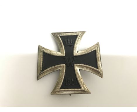 A WW1 German iron cross first class. No marker.