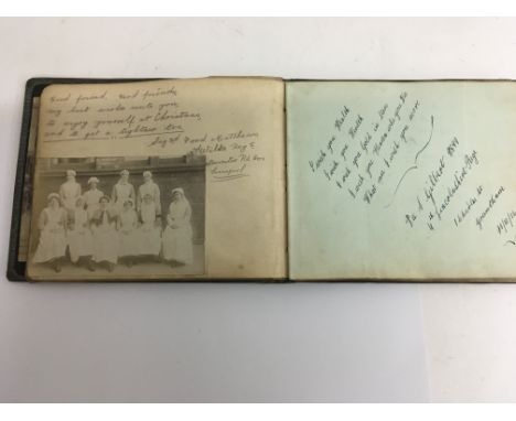 A First World War Hospital memoir book