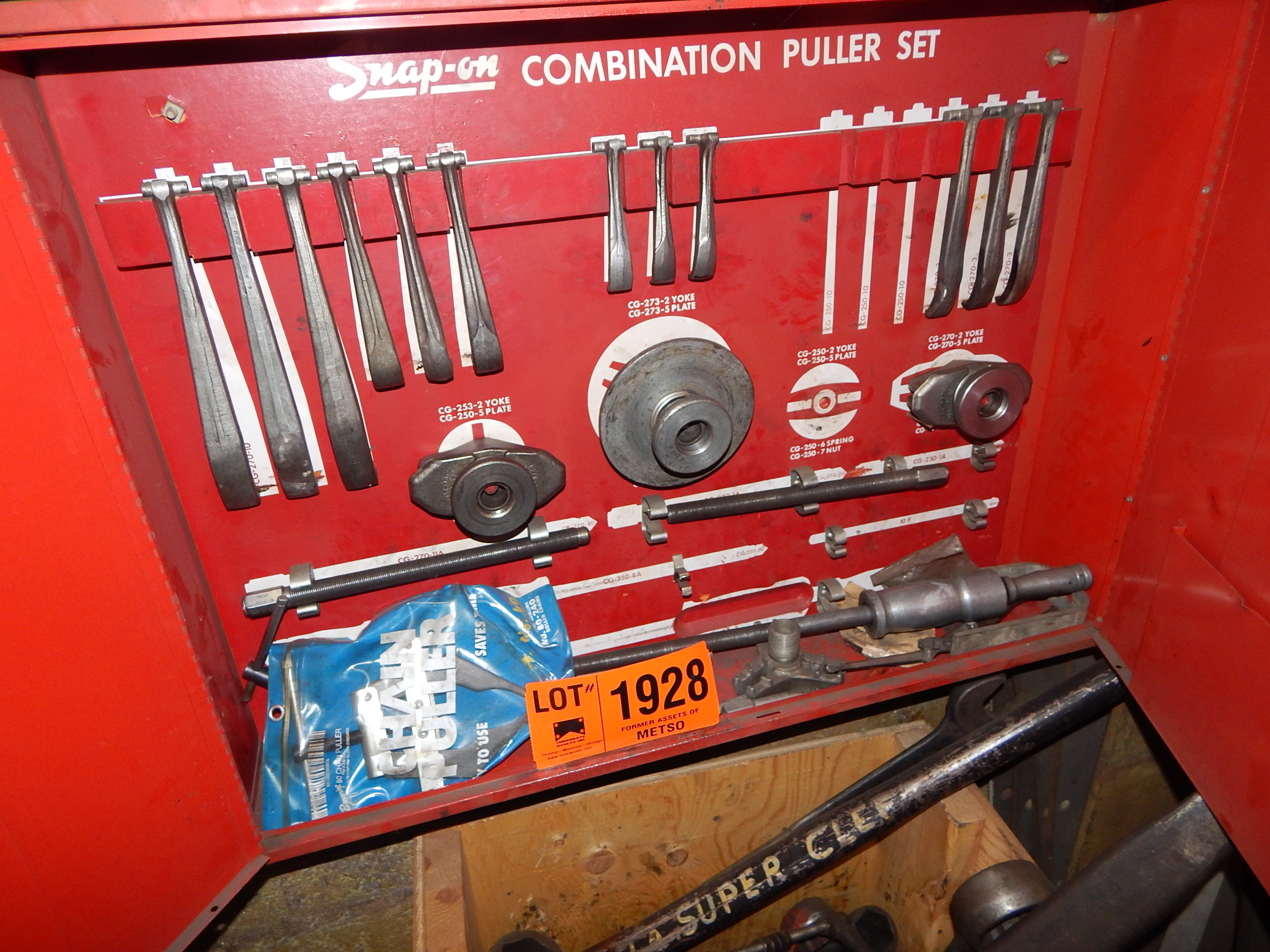 SNAP ON COMBINATION PULLER SET WITH