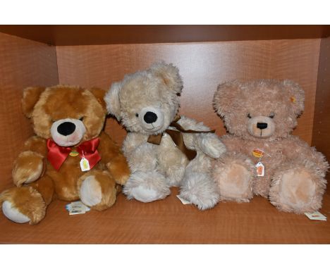 THREE LARGE STEIFF BEARS, comprising 'Cosy Friends - Bobby', 013867, height 50cm, 'Original Bobby', 013492 and 'Original Lars