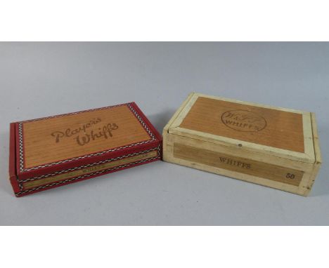 Two Vintage Unopened Boxes of Whiffs by Players and W and FF 