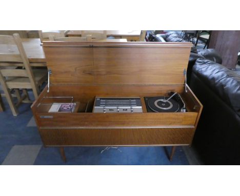 A Vintage Decca 787 Stereogram, 128cm Wide 
