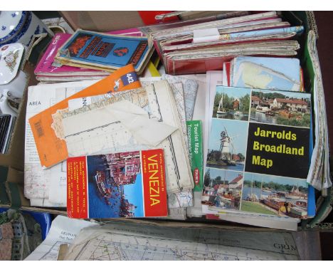 Ordnance Survey Maps of Great Britain, published by The War Office, and other Ordnance Survey maps, etc:- One Box.