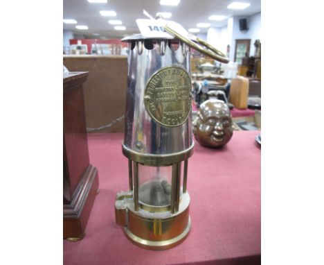 Eccles ' The Protector Lamp &amp; Lighting Co Ltd' Type 6 Miners Lamp.