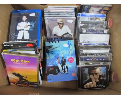 A Collection of CD's, to include Sting (2), Sting and the Police, Simon and Garfunkel, Prince and The Revolution Purple Rain,