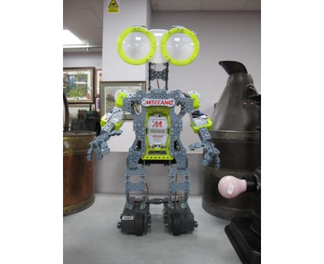 Meccano Robot Drone, model 91763 "At Your Service", 64cm high.