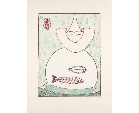 Surrealismus - - Max Ernst.  (1891 Brühl - 1976 Paris). 12 Lithographien. In: Suite du Festin (Zu: Pierre Hebey, Festin). 197