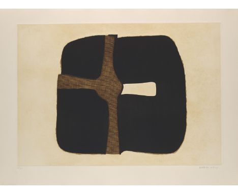 Abstrakter Expressionismus - - Conrad Marca-Relli.  (1913 Boston - 2000 Parma, Italien). Composition I. 1977. Aquatintaradier