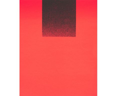 Rupprecht Geiger.  (1908 - 2009 München). 20 Farbserigraphien. In: Zurückgehn Weitergehn Fortgehn. 1966. Je auf leichtem Veli