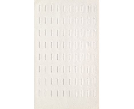 ZERO 4 Arbeiten. In: lenk mack pfahler uecker. Padiglione tedesco der XXXV Biennale di Venezia 1970. Blattmaße je 36,5 x 22 c