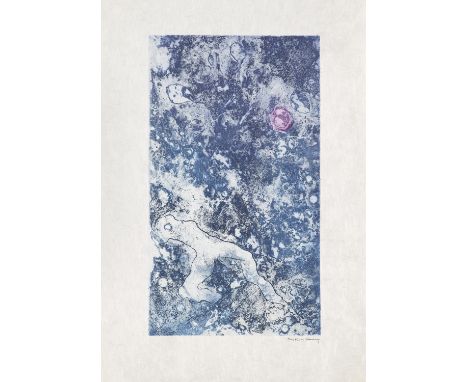 Surrealismus - - Dorothea Tanning.  (1912 Galesberg - 2012 New York). o.T. Aus: La Marée. 1970. Radierung, Weichgrundradierun