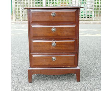 Stagg Type Bedside Cabinet / Chest of Drawers 