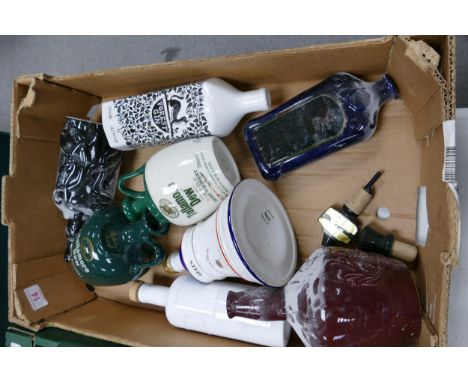 A collection of Wade Whisky &amp; Spirt Decanters to include Tullamore Dew, Bells, Forest Gin, Royal Salute, Kraken etc.  The