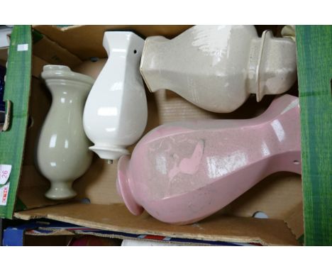 A collection of Wade Multi Coloured Lamp bases .  These items were removed from the archives of the Wade factory and are poss