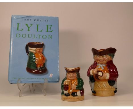 Royal Doulton Toby Jugs to include Toby XX, Honest Measure &amp; Doulton Price Guide Book(3) 