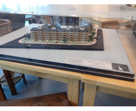 ARCHITECTS MODEL OF DEVELOPMENT KINGS PARADE BOGNOR RAGIS, AROUND 1950