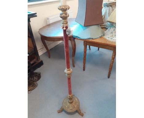 ITALIAN GILT STANDARD LAMP