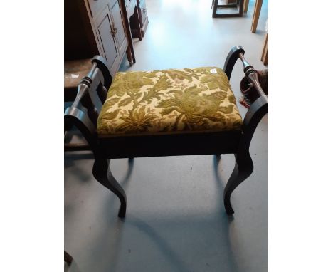 EDWARDIAN PIANO STOOL