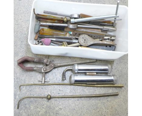 Tools and files, etc.