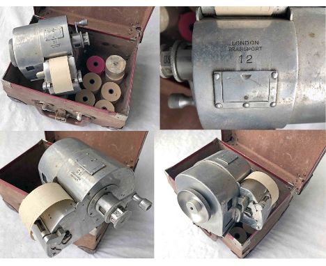 1949 London Transport pre-production GIBSON TICKET MACHINE No 12, one of 60 hand-built, all-metal machines tested on routes 1
