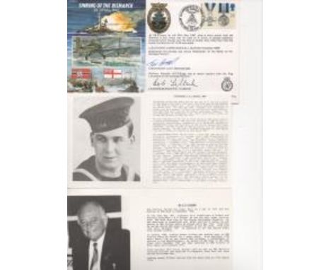 Ordinary Seaman A E P Briggs was at the Compass Platform and Ordinary Seaman R E Tilburn was Second Captain on the 4” AA Gun 