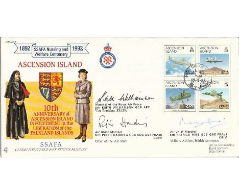 JS(AC)65 10th Anniversary of Ascension Island involvement in the Liberation of the Falkland Islands 12 6 92 Ascension SSAFA N