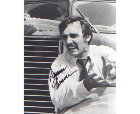 Duel. Dennis Weaver. 10”x8” picture from Stephen Spielberg’s first film. Minor vertical crease not spoiling item. Good. 