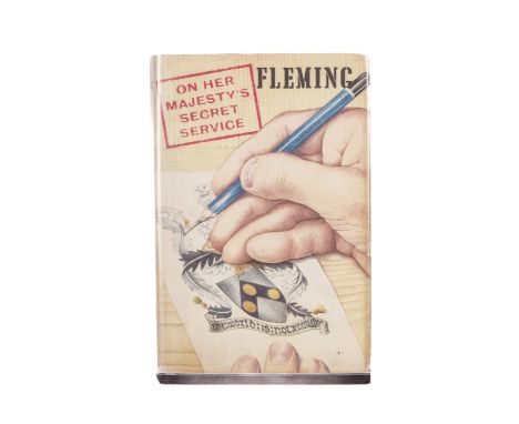 Book : 'On Her Majesty's Secret Service' by Ian Fleming (first edition). With original dust jacket, published by Jonathan Cap