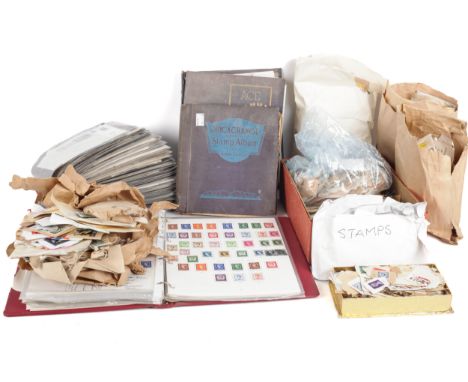 A world and GB collection of stamps and First Day covers