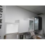 5x various Häcker Wall Cabinets
