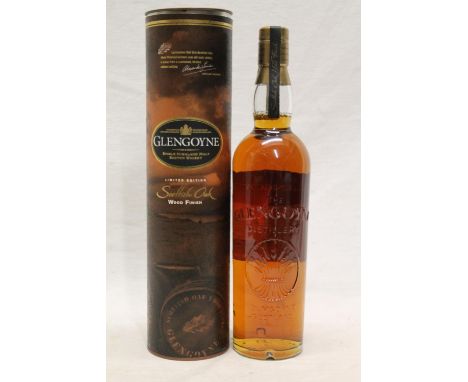 GLENGOYNE Scottish Oak wood finish Highland single malt Scotch whisky, limited edition bottle number A3135, 53.5% abv, 70cl, 