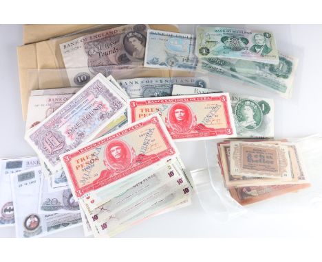 BANK OF ENGLAND ten pound £10 banknote portrait issue Page B06 947816, five pound £5 banknote portrait issue Hollom A68 63268