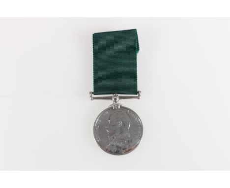 Medal of Sergeant D J Macintosh of the Assam Valley Light Horse, comprising Edward VII (Kaisar-i-Hind (India) obverse) Volunt