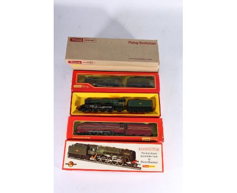 Triang Hornby OO gauge model railways locomotives including: R759 4-6-0 Albert Hall tender locomotive 4983 BR green; R850 4-6