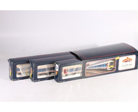 Bachmann Branchline OO gauge model railways 31025 Class 166 turbo three-car DMU set, Network Southeast, boxed 