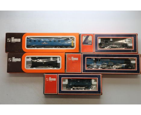 Lima Models OO gauge model railways including: 5106 The Fife and Forfar Yeomanry diesel locomotive 9006; 5102 0-6-0 locomotiv