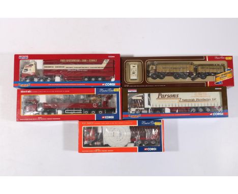 Corgi 1:50 scale diecast model vehicles models including: CC12428 Volvo FH Houghton Parkhouse The Professional Livestock Tran